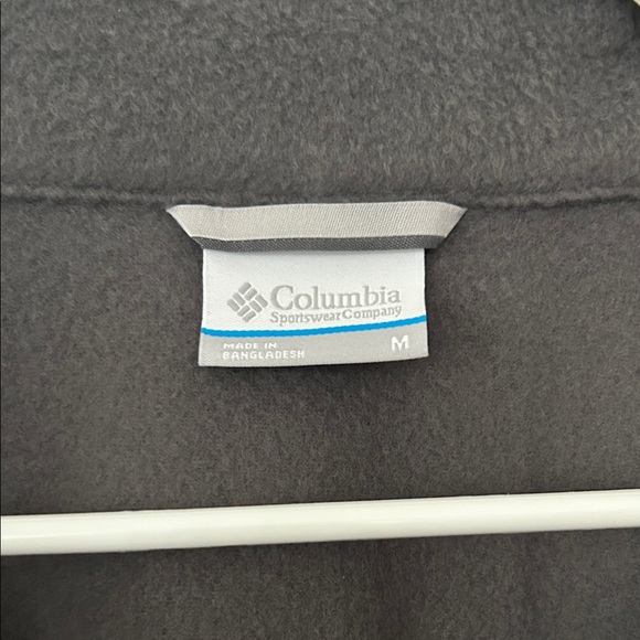 Columbia Charcoal and Black Fleece Jacket - Picture 4 of 5